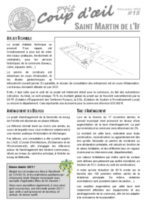 P’tit Coup d’Œil #15 – Décembre 2020