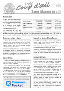 P’tit Coup d’Oeil #26 – Septembre 2023